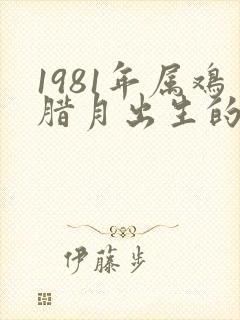 1981年属鸡腊月出生的命运