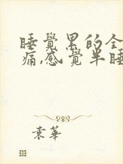 睡觉累的全身酸痛,感觉半睡半醒