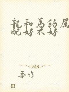 龙和马的属相婚配好不好