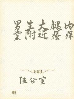 男生大腿内侧阴囊附近瘙痒发黑