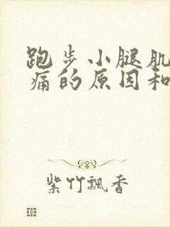 跑步小腿肌肉疼痛的原因和解决办法