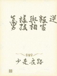 怎样与叛逆期的男孩相处