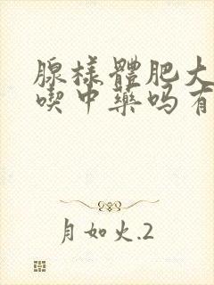 腺样体肥大可以吃中药吗有效果吗