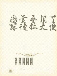 肠套叠用了开塞露后拉大便了