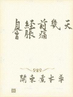 月经前几天乳房会胀痛