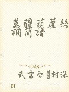 万疆葫芦丝降b调简谱