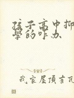 孩子高中抑郁厌学的咋办