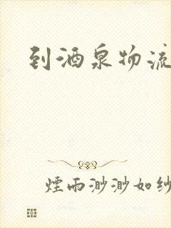 到酒泉物流专线