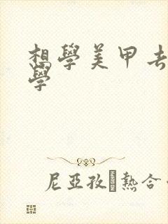 想学美甲去哪里学