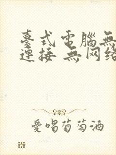 台式电脑无线已连接 无网络访问