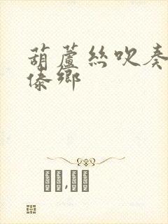 葫芦丝吹奏春满傣乡