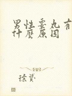 男性睾丸有点痛什么原因