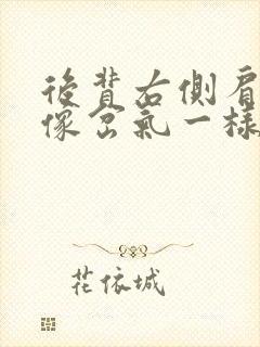 后背右侧肩胛骨像岔气一样疼是什么原因