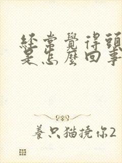 经常觉得头眩晕是怎么回事