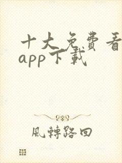 十大免费看黄片app下载