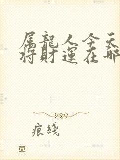 属龙人今天打麻将财运在哪一方