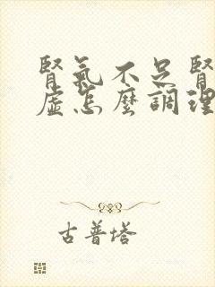 肾气不足肾静亏虚怎么调理