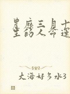 农历三月十六出生的人命运