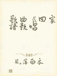 歌曲《回家》简谱教唱