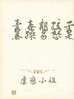 青春期孩子脾气暴躁易怒是抑郁焦虑症吗