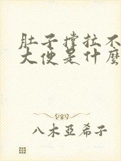 肚子撑拉不出来大便是什么原因封面