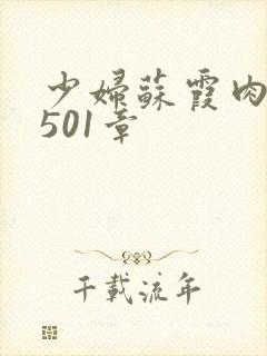 少妇苏霞肉欲第501章封面