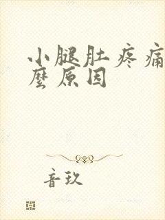 小腿肚疼痛是什么原因