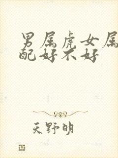 男属虎女属蛇婚配好不好