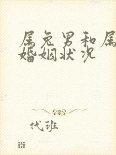 属兔男和属虎女婚姻状况