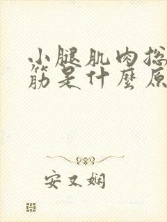 小腿肌肉总是抽筋是什么原因