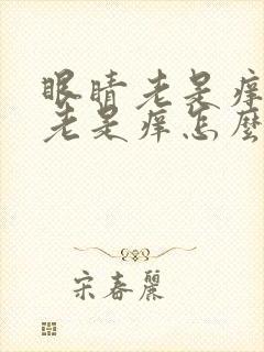 眼睛老是痒眼角老是痒怎么回事