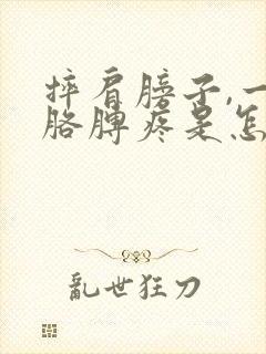 摔肩膀子,一抬胳膊疼是怎么回事