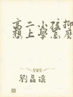 高二小孩抑郁不想上学怎么办