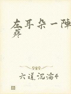 左耳朵一阵一阵疼