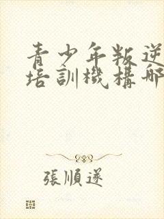 青少年叛逆管教培训机构哪里有封面