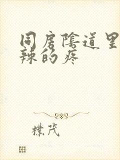 同房阴道里火辣辣的疼