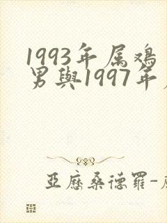 1993年属鸡男与1997年属牛女婚配封面