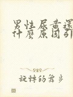 男性尿黄还疼是什么原因引起的封面