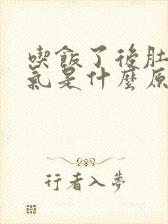 吃饭了后肚子胀气是什么原因