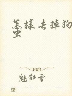 怎样去掉狗狗螨虫