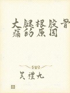 大腿根股骨头疼痛的原因