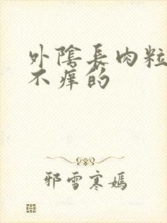 外阴长肉粒不疼不痒的