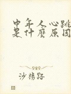 中年人心跳过快是什么原因封面