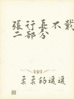 张行长不戴套第二部分