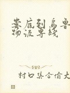 娄底到乌鲁木齐物流专线