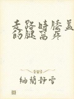 走路时膝盖后面的腿窝疼