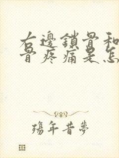 右边锁骨和肩胛骨疼痛是怎么回事