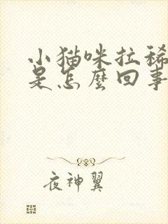 小猫咪拉稀带血是怎么回事