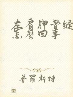 左肩胛骨缝疼是怎么回事封面