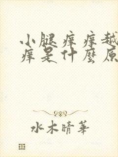 小腿痒痒越挠越痒是什么原因夏天